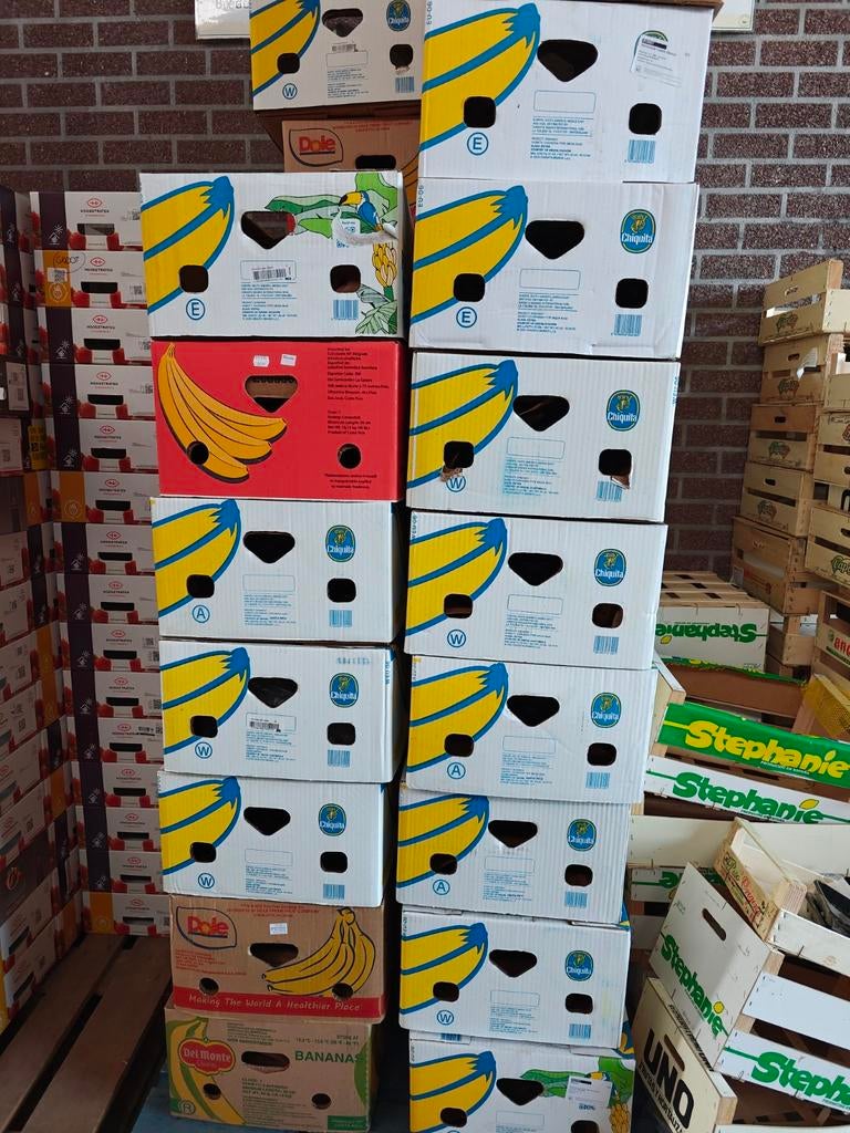 Bananendozen/verhuisdozen, Doe-het-zelf en Bouw, Kratten en Dozen, Ophalen