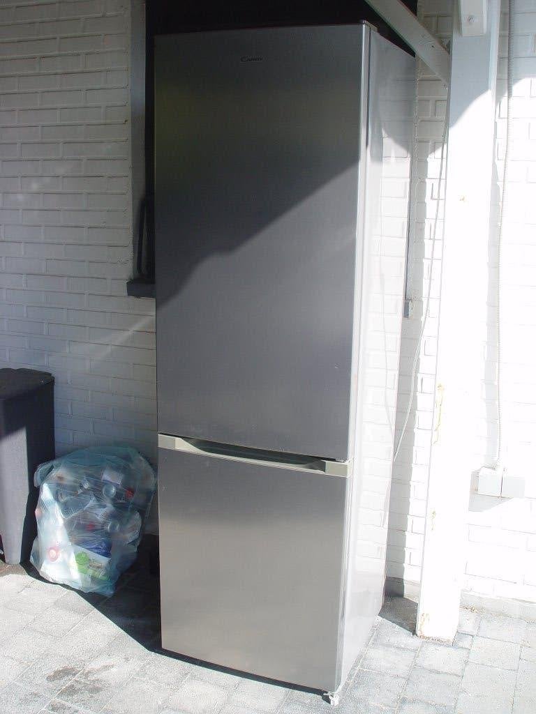 Combi ijskast-diepvries, Ophalen, Gebruikt, Wit, 50 tot 100 cm