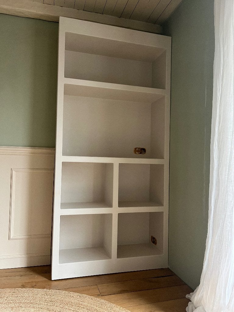 Kast afgewerkt met mortex/beton ciré, Neuf, 25 à 50 cm, 100 à 150 cm, Enlèvement
