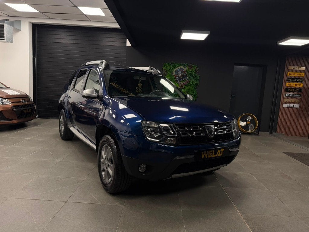 DACIA DUSTER 2018 BENZINE 92.000 KM KM, Auto's, Bluetooth, Euro 6, Duster, Blauw