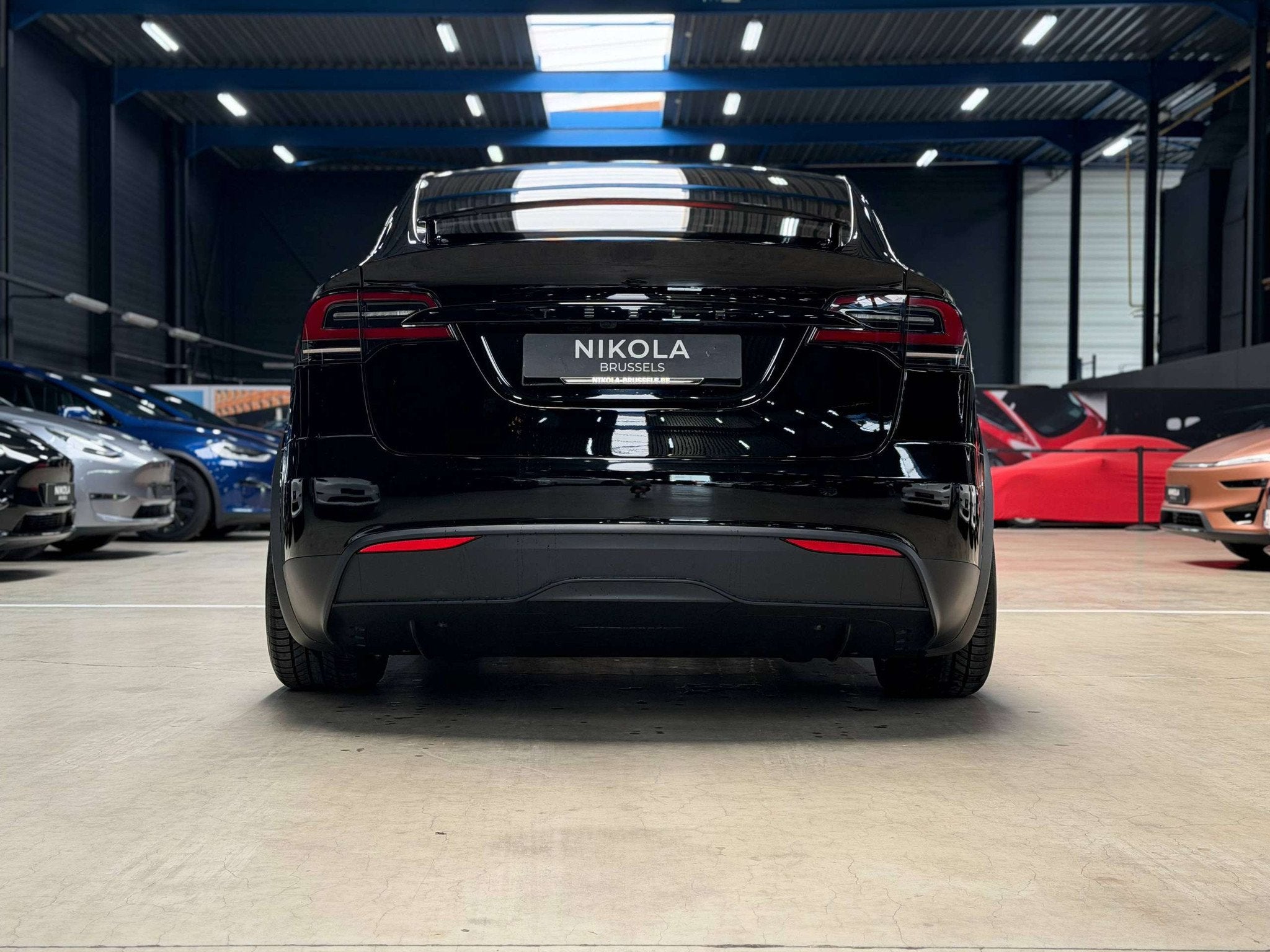 Tesla Model X PREMIUM - LONG RANGE -ALL WHEEL DRIVE - HARDWA, Autos, Cuir, Model X, 7 places, 678 ch