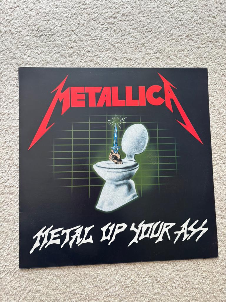 Lp 2005 metallica - metal up your ass limited edition (300), Édition limitée, Enlèvement ou Envoi, Comme neuf