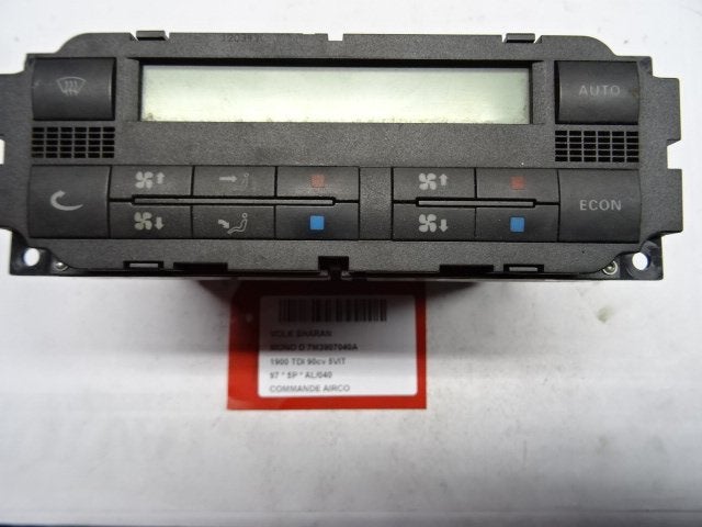 BEDIENINGSPANEEL AIRCO Sharan (7M8 / M9 / M6) (7M3907040A), Auto-onderdelen, Gebruikt, Volkswagen, Volkswagen AG, Kundenbetreuung@volkswagen.de