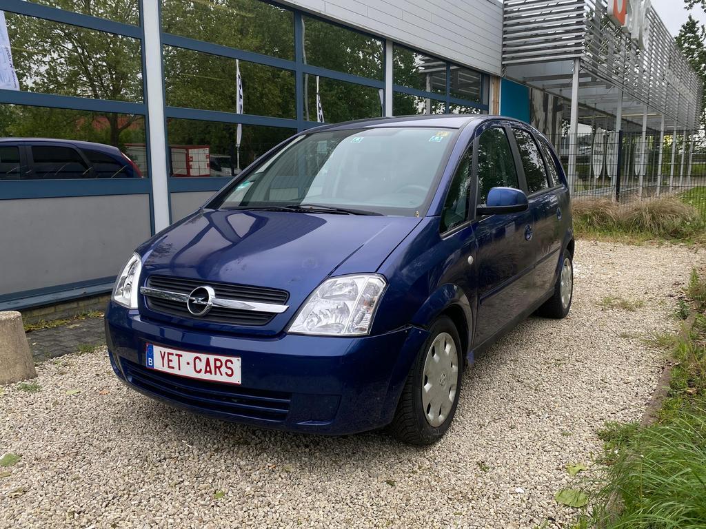 Opel meriva benzine met keuring garantie, Achat, Boîte manuelle, Noir, 5 places