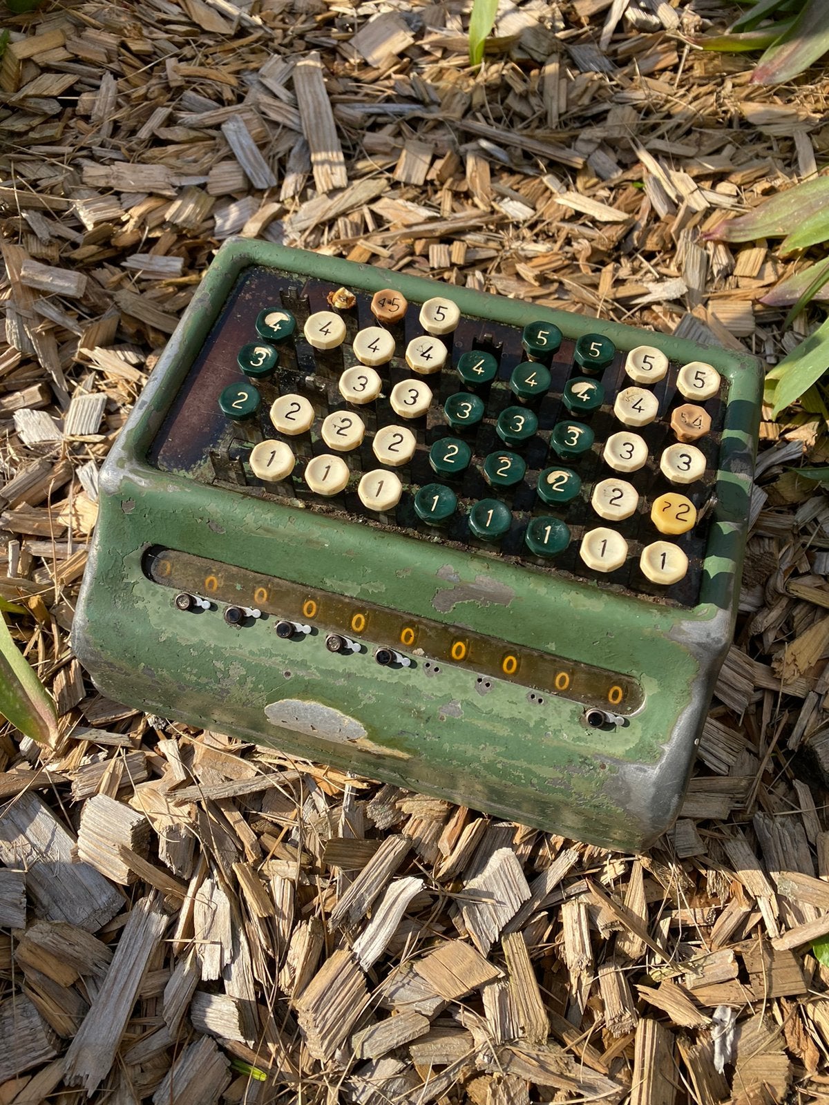 Vielle calculette Bell Punch Company, Antiquités & Art, Antiquités | Bureau & Affaires, Enlèvement ou Envoi