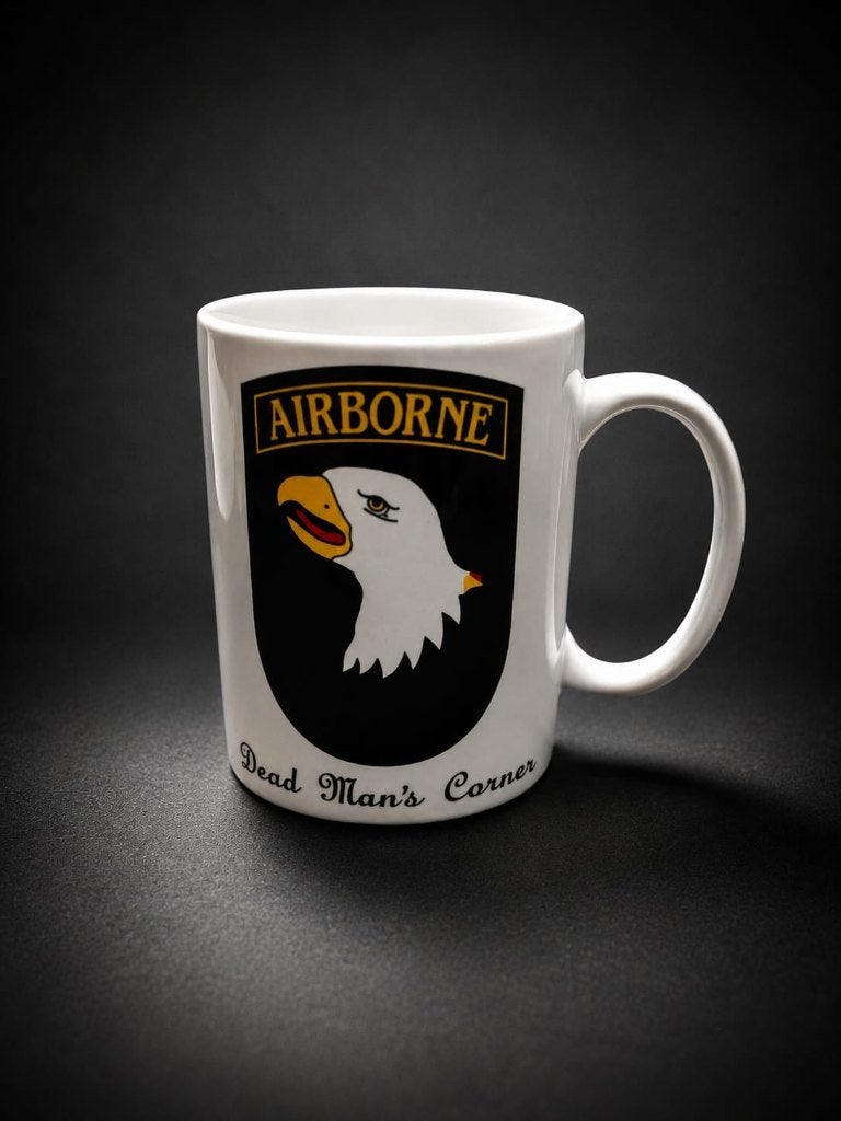 Mug en céramique de la 101e division aéroportée américaine., Collections, Objets militaires | Général, Enlèvement