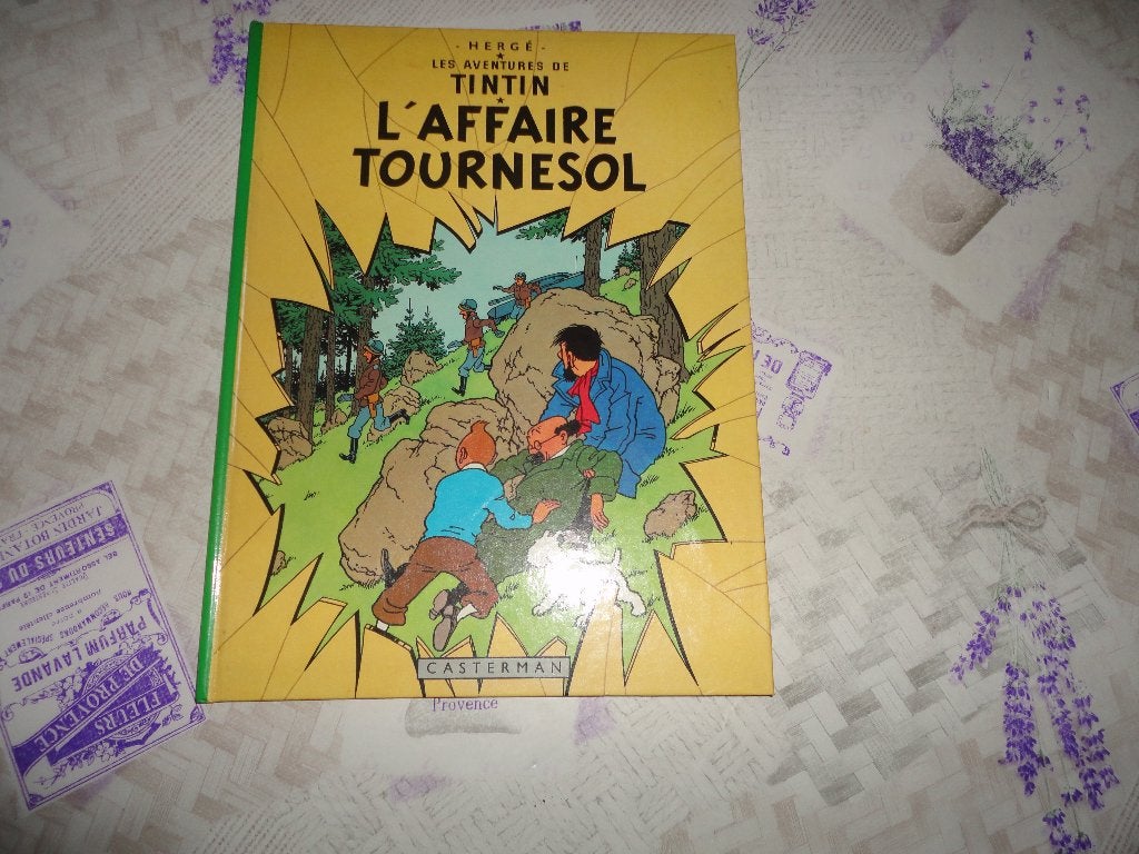 Livre de Tintin( Laffaire Tournesol), Collections, Enlèvement, Tintin, Comme neuf, Livre ou Jeu