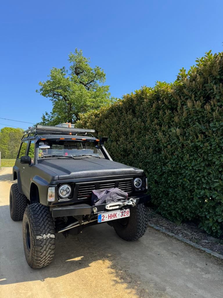 Nissan patrol y60, Auto's, Zwart, Patrol, Diesel, Particulier