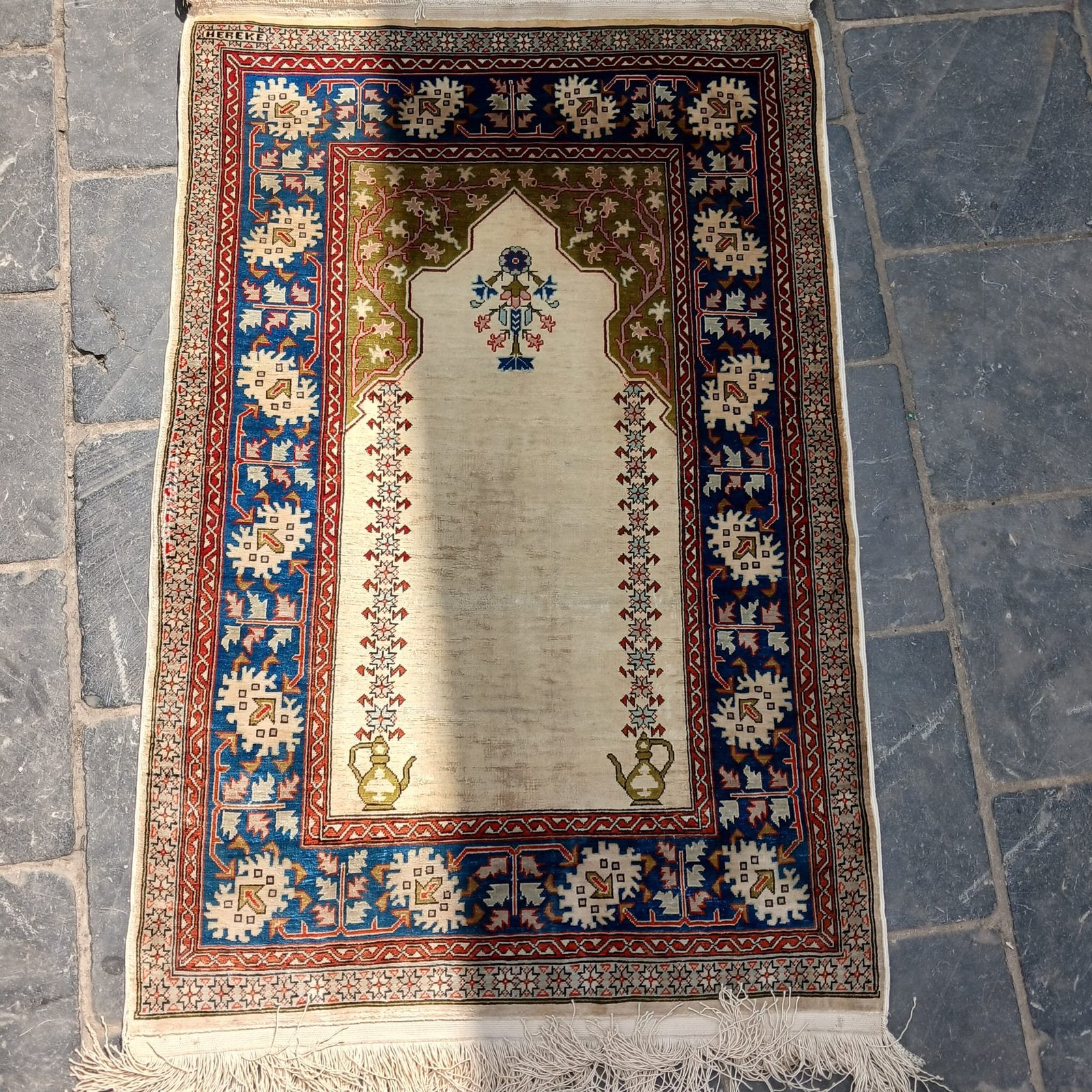 Tapis soie, Antiquités & Art, Enlèvement