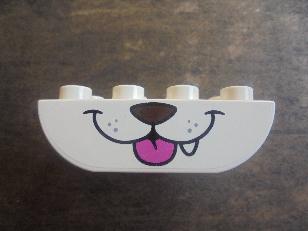Lego Duplo Brick 2x4 Slope Curved Inverted (zie foto's) 2, Enlèvement ou Envoi, Utilisé, Briques en vrac, Duplo