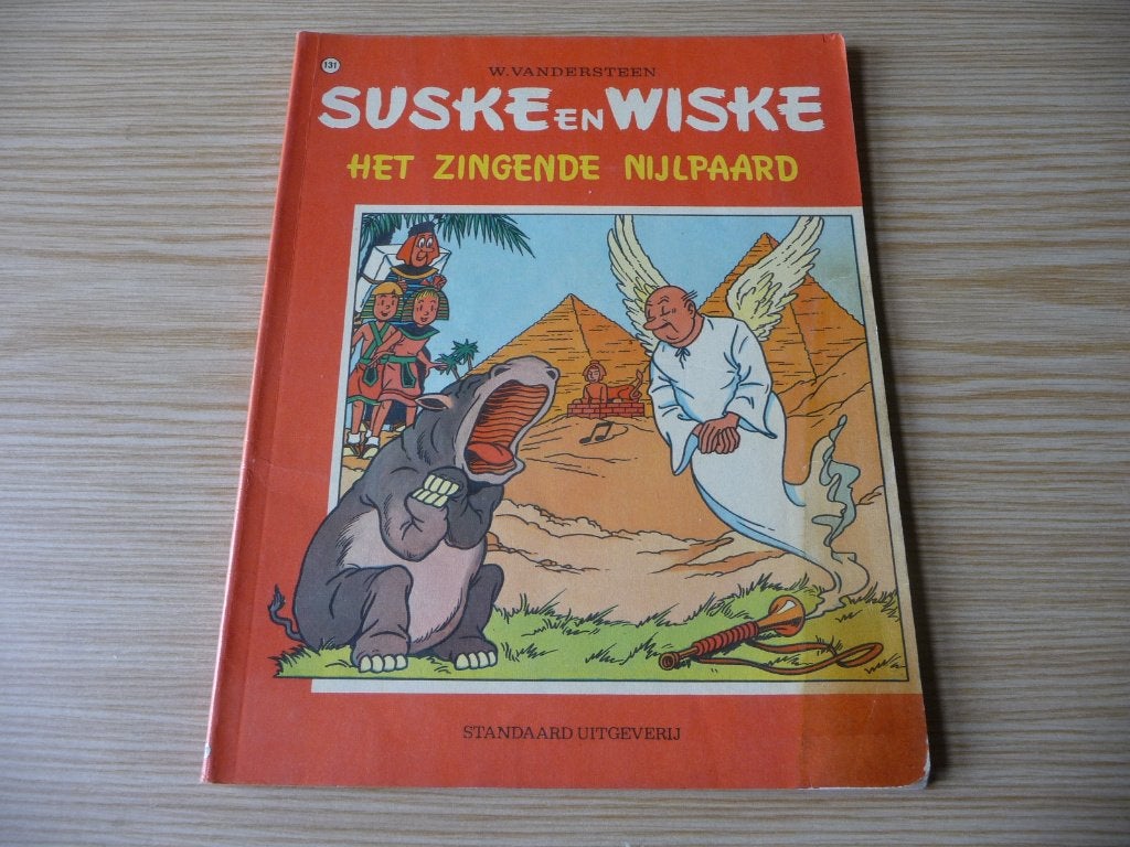 Suske & Wiske 131. Het zingende nijlpaard EERSTE DRUK €4, Willy Vandersteen, Eén stripboek, Ophalen of Verzenden, Zo goed als nieuw