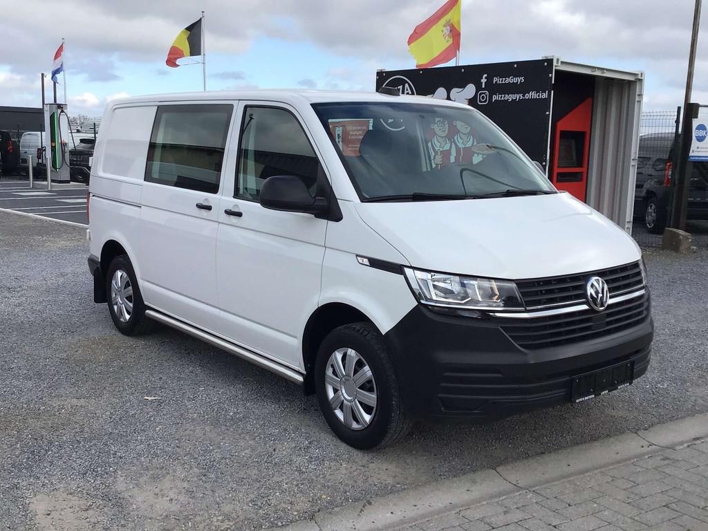 Volkswagen T6.1 Transporter 20tdi dubbel/cabine 6plaatsen 20, Autos, Euro 6, Entreprise, Boîte manuelle, 5 portes