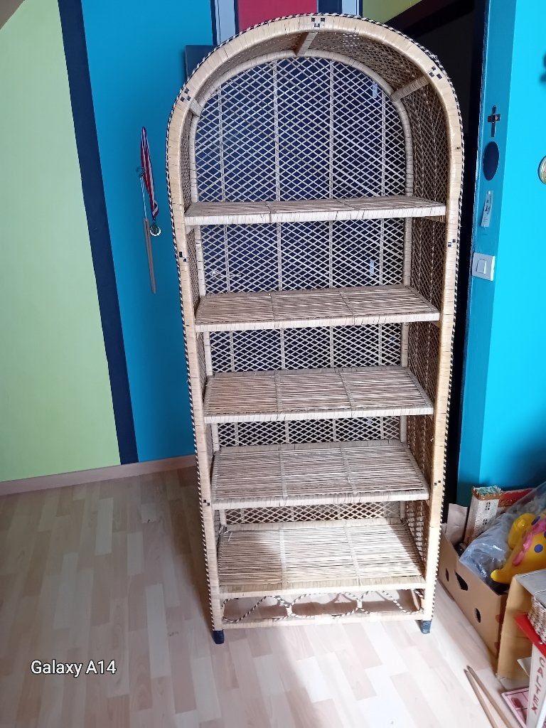 Etagère en rotin, Enlèvement, Utilisé
