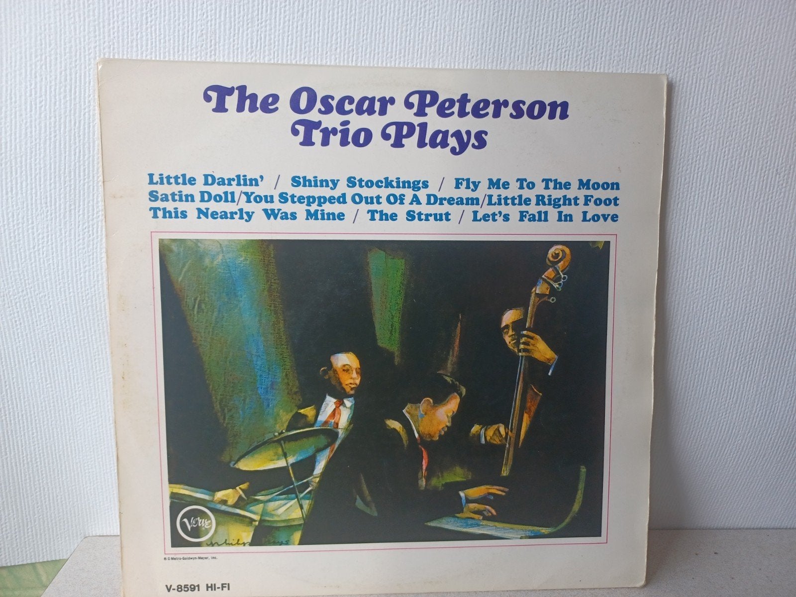 Jazz Lp Verve Oscar Peterson, CD & DVD, Enlèvement ou Envoi, Jazz, LP