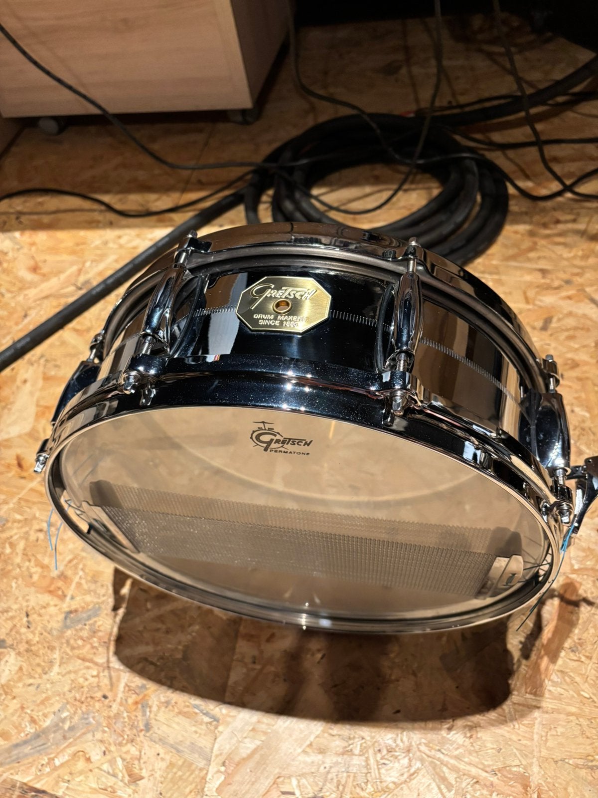 Gretsch snaredrum 14/5, Musique & Instruments, Batteries & Percussions, Enlèvement, Comme neuf
