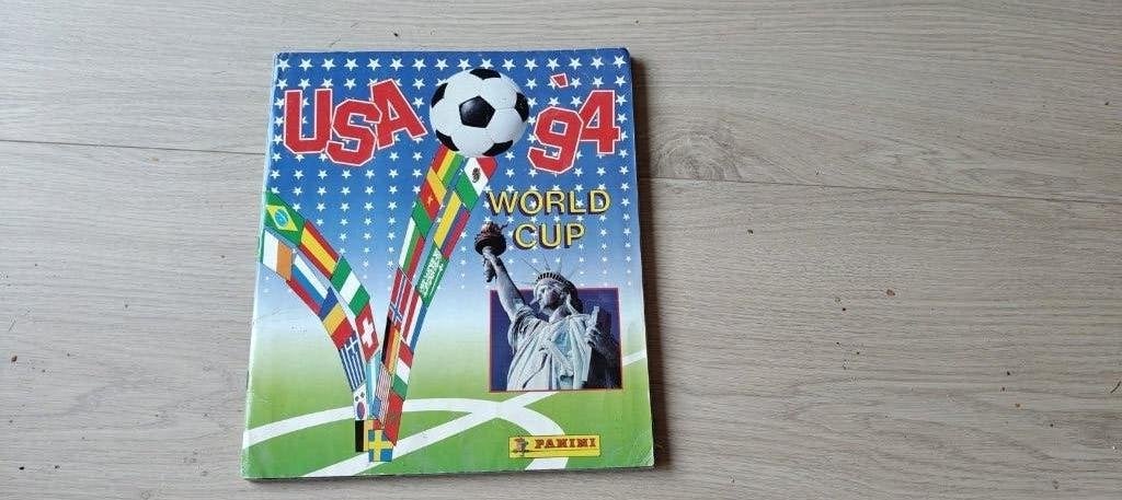 panini usa 94 Compleet, Ophalen of Verzenden, Zo goed als nieuw, Stickers en Plaatjes