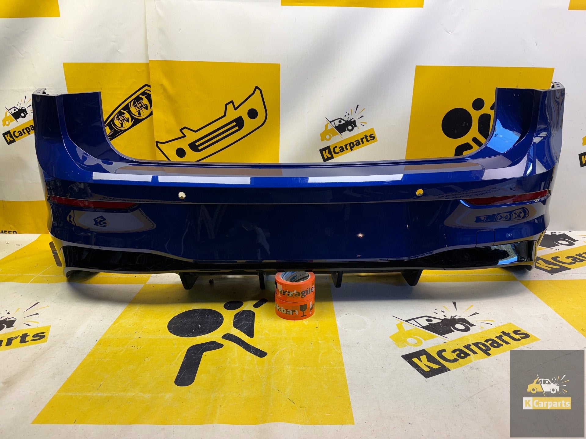 VW Golf 8 R VIII R R20 6XPDC Bumper 5H6807421E Achterbumper, Gebruikt, Volkswagen, Volkswagen AG, Vw@volkswagen.de