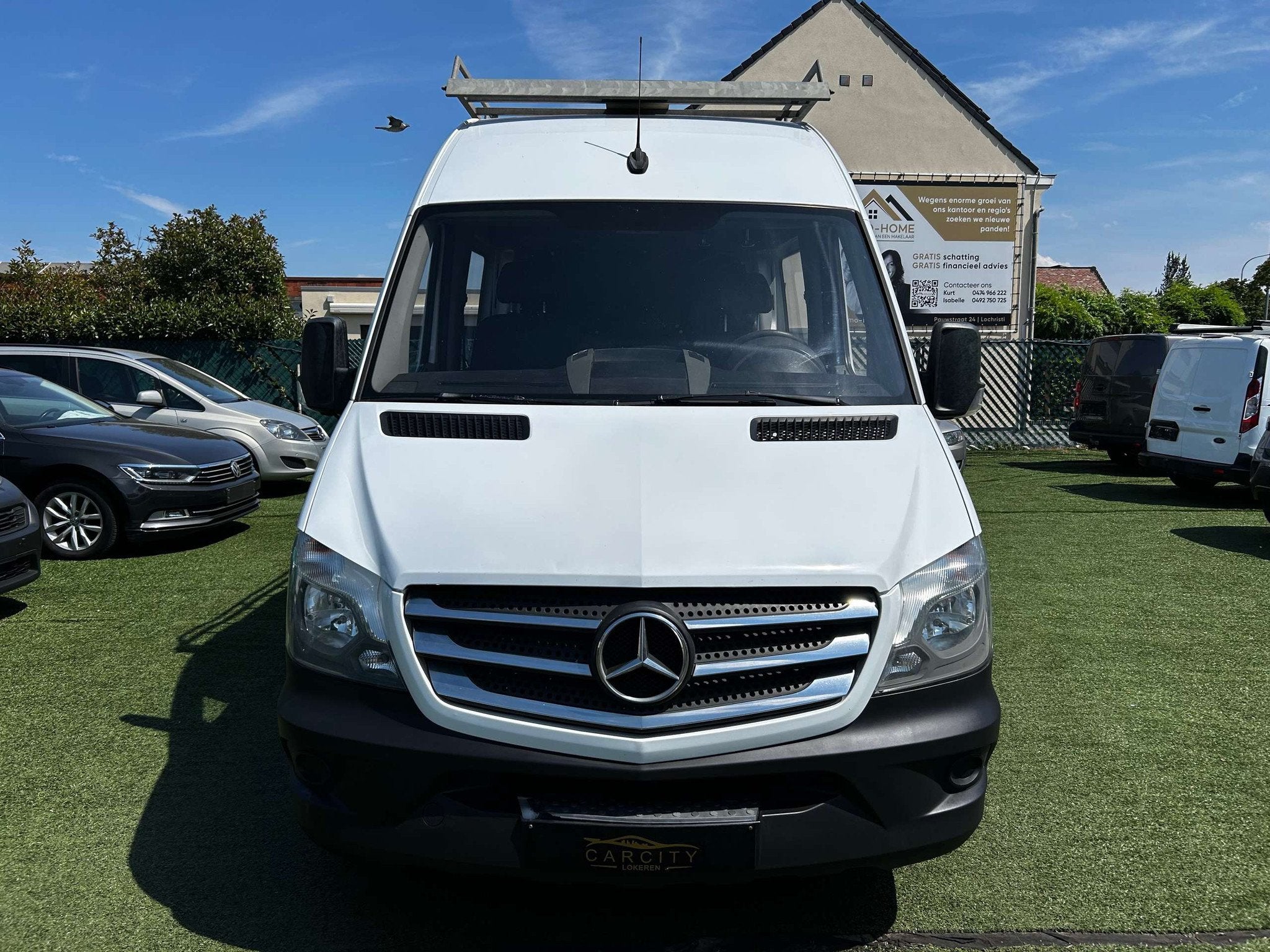 Mercedes-Benz Sprinter 316 2.1 CDI L4H3DUBBEL CABINE AUTOM, Achat, Entreprise, Automatique, Tissu