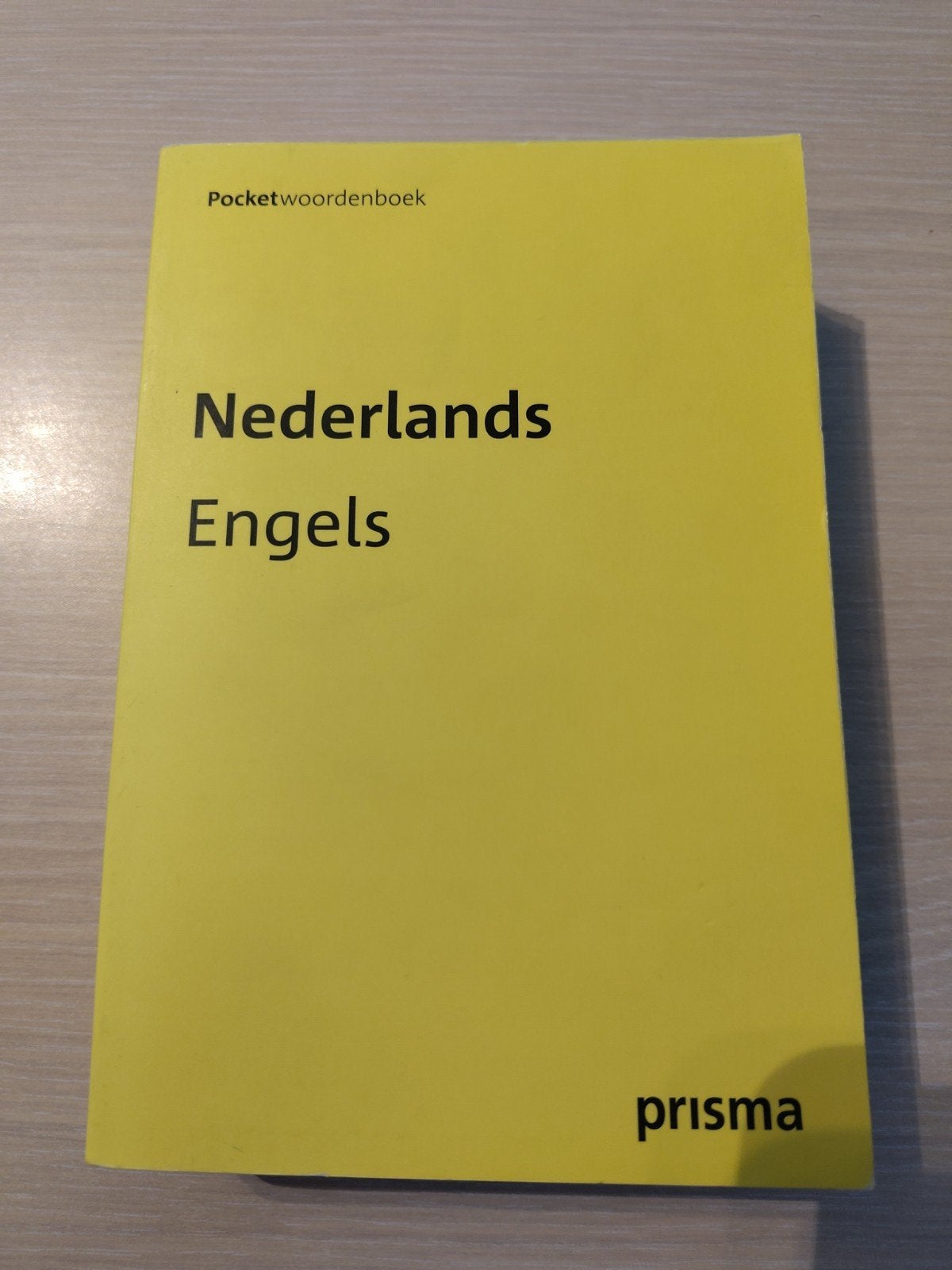 Prisma pocketwoordenboek Nederlands-Engels, Livres, Dictionnaires, Enlèvement ou Envoi, A.F.M. de Knegt; C. de Knegt-Bos, Comme neuf