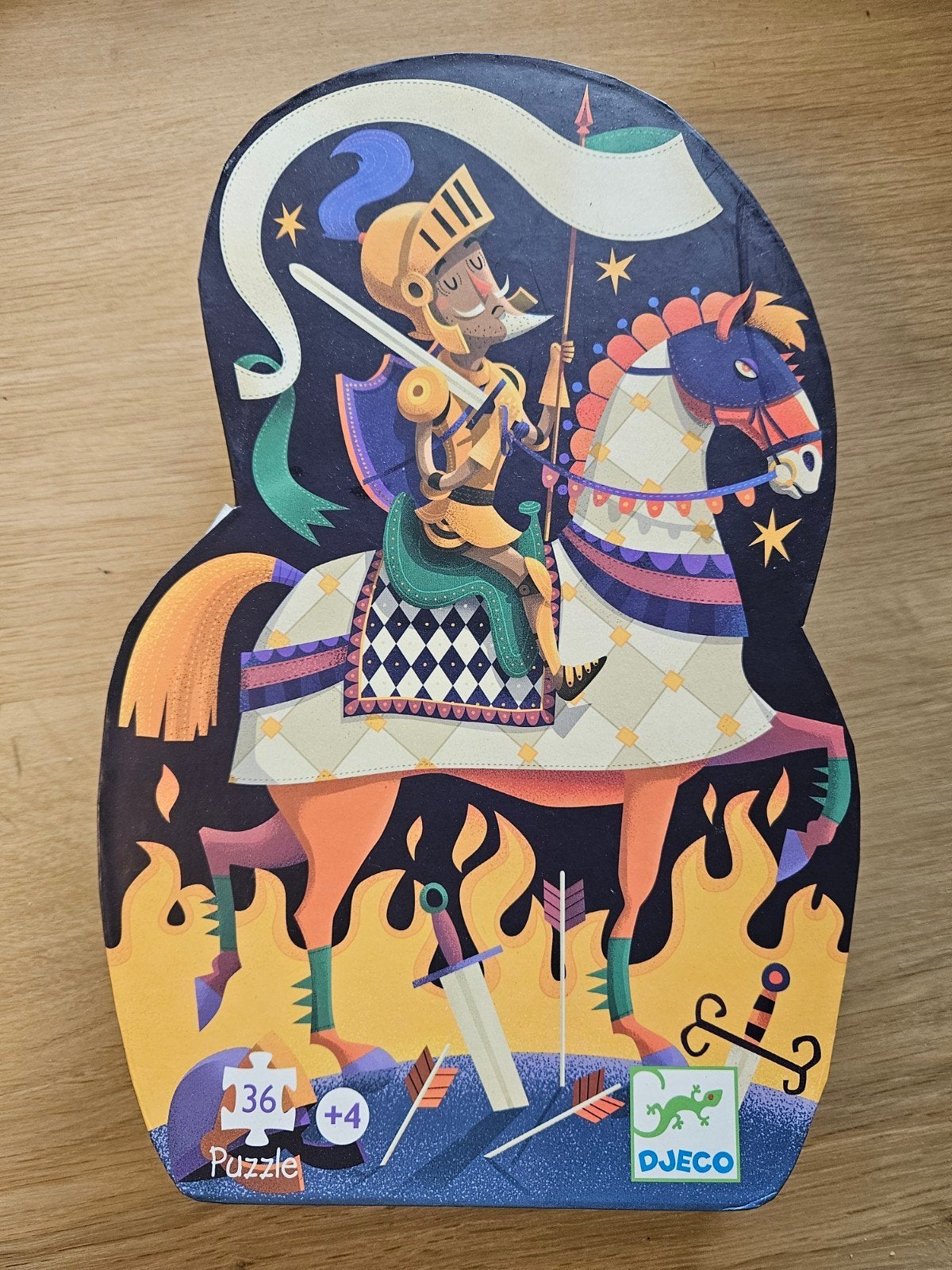 Puzzle Djeco Don Quichotte 36 pièces, Enfants & Bébés, Enlèvement, 10 à 50 pièces, Neuf, 4 à 6 ans