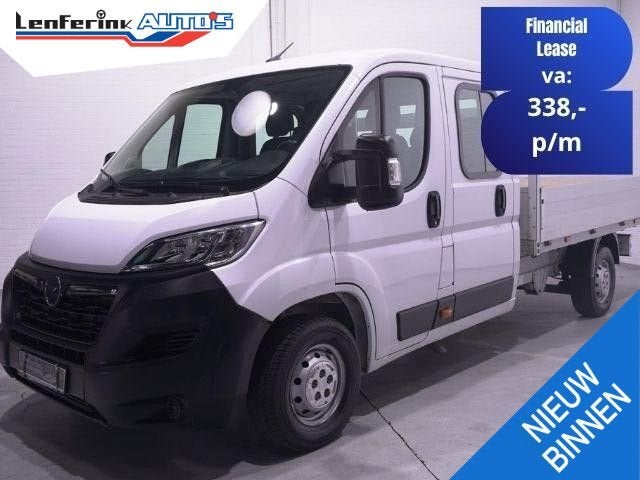 Opel Movano 2.2d 140 pk Pick Up / Open Laadbak Dubbel Cabine, Air conditionné, Achat, Entreprise, Boîte manuelle