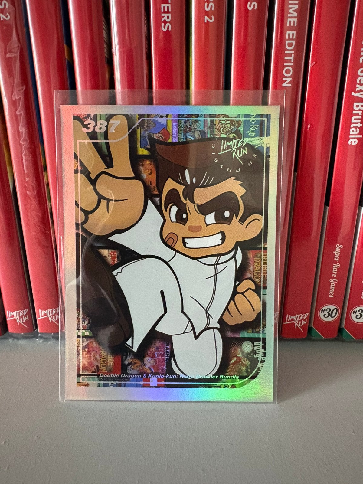 LRG kaart N.387 (Double Dragon & Kunio-Kun), Hobby en Vrije tijd, Verzamelkaartspellen | Overige, Ophalen of Verzenden, Nieuw