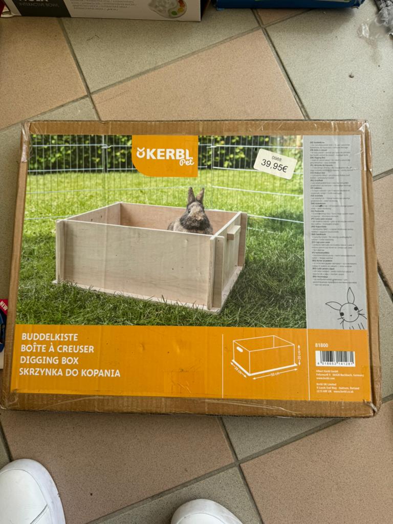 Konijnen graafbox, Dieren en Toebehoren, Ophalen of Verzenden, Nieuw