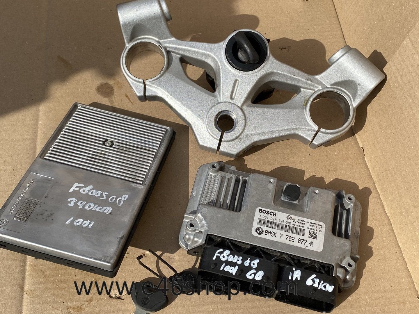 BMW F800 ECU SLEUTEL SET OEM 13617702077, Motoren, Onderdelen | BMW, Gebruikt, -, -, Ophalen of Verzenden