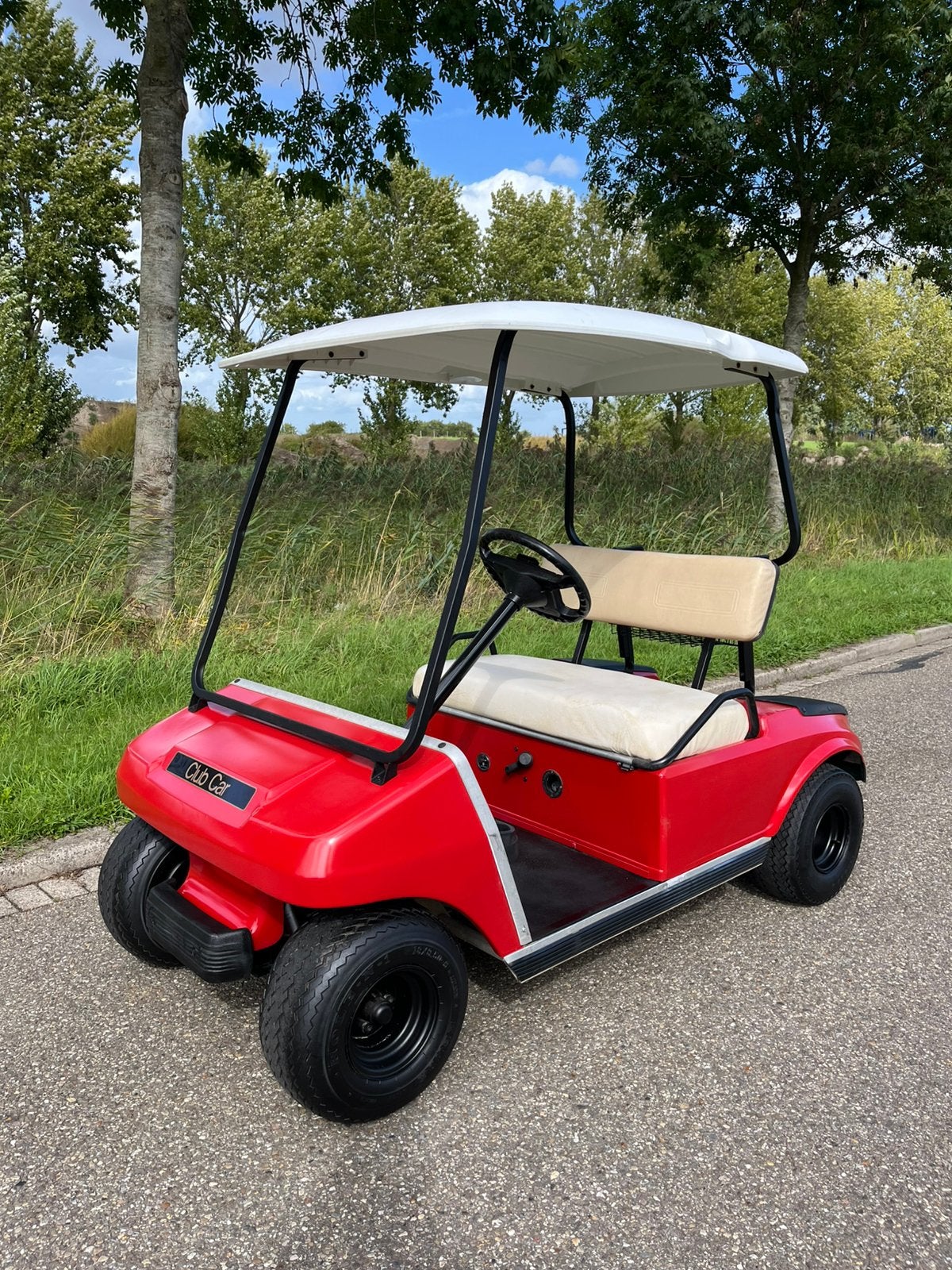 Electrische golfkar clubcar rijdt heerlijk goede batterijen, Ophalen of Verzenden, Zo goed als nieuw, Golfkar