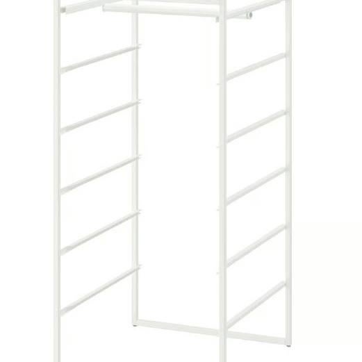 Dressing modulable IKEA JONAXEL, Maison & Meubles, Armoires | Penderies & Garde-robes, Ouvert, 150 à 200 cm, Comme neuf, Enlèvement