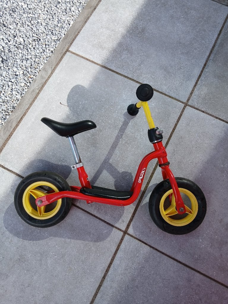 Draisienne, Enlèvement, Utilisé, Vélo d'équilibre
