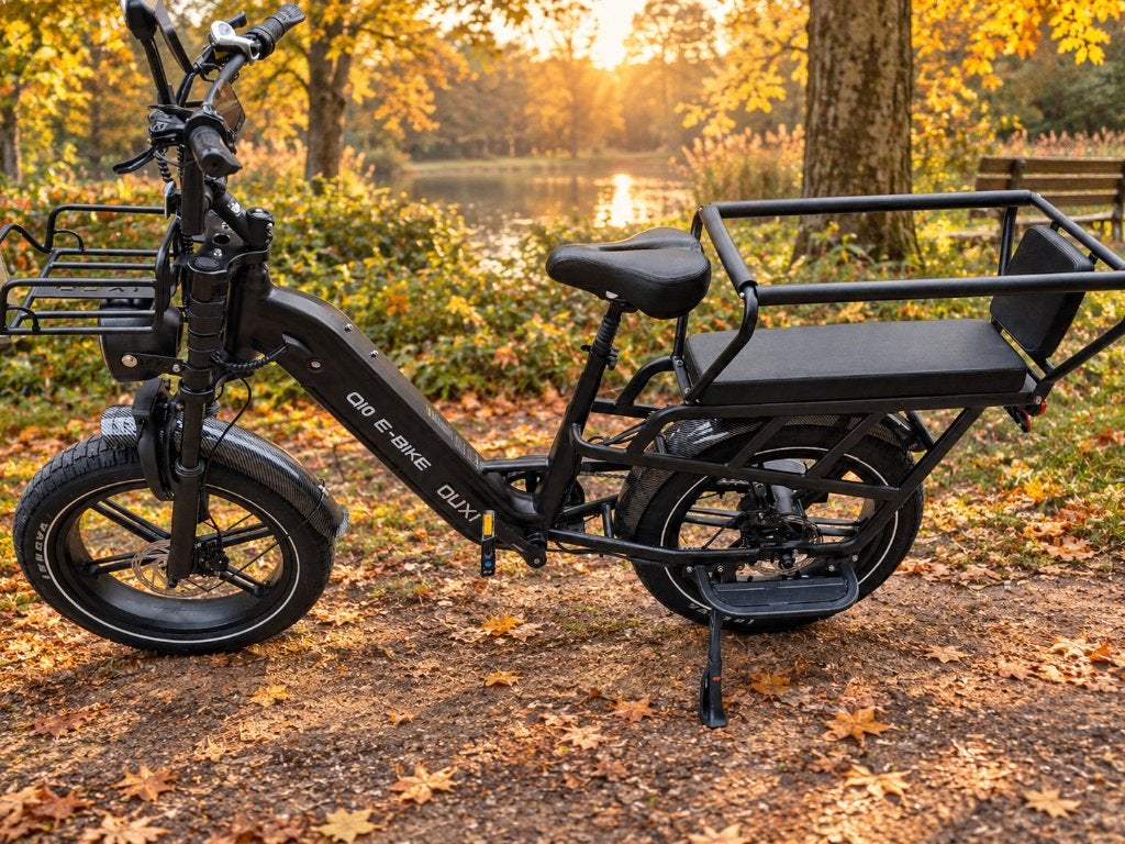 Longtail Family Bike, 2 zitjes, Versnellingen, Zo goed als nieuw, Schijfrem