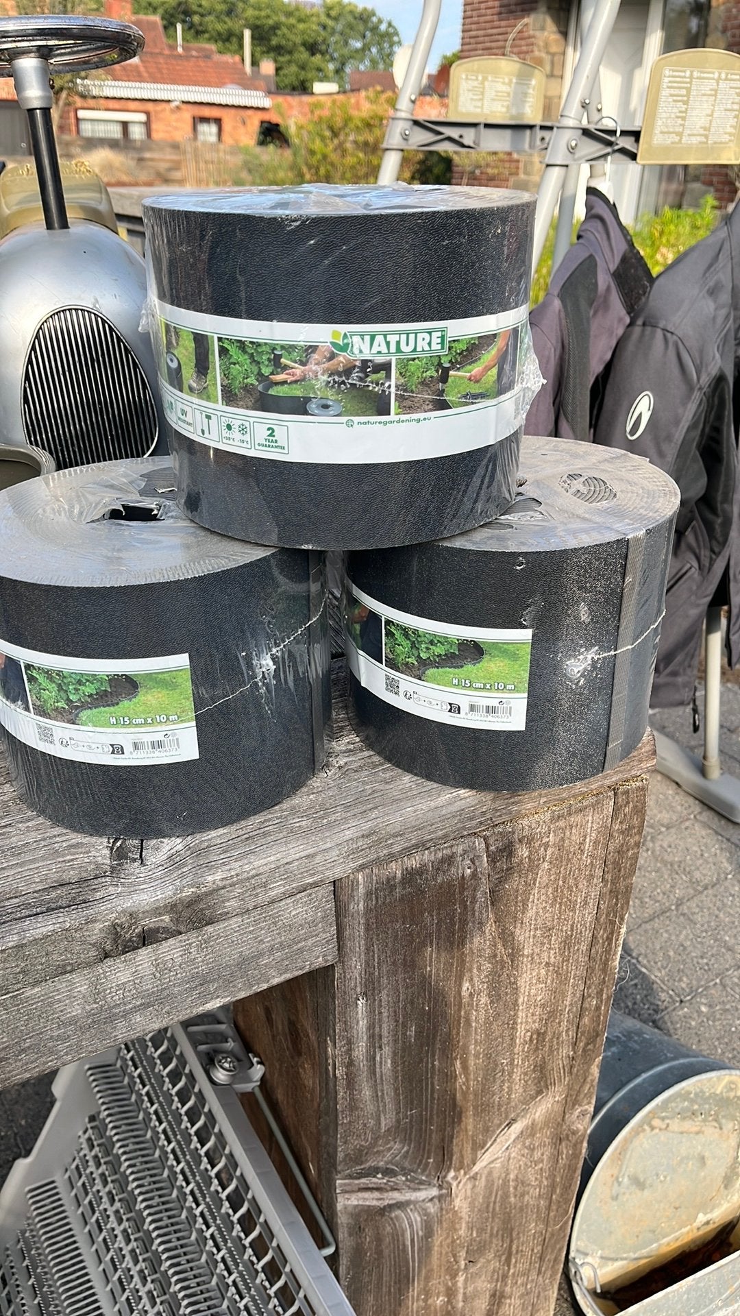 Tuin boord, Tuin en Terras, Gaas en Draad, Ophalen, Zo goed als nieuw