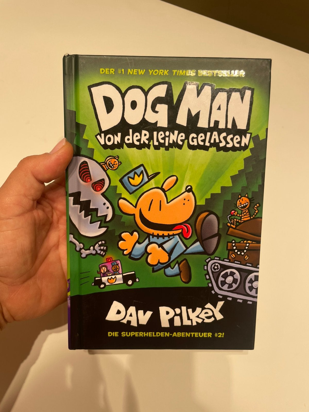 Dog man, Verzenden, Zo goed als nieuw, Verhalen
