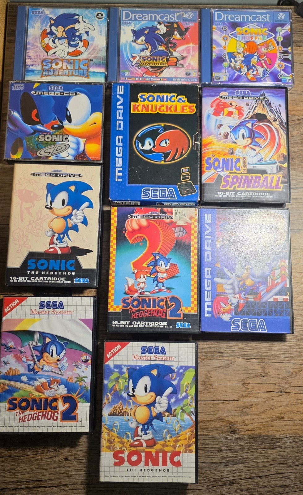 Sonic The Hedgehog SEGA Collectie, Games en Spelcomputers, Ophalen of Verzenden, Mega Drive