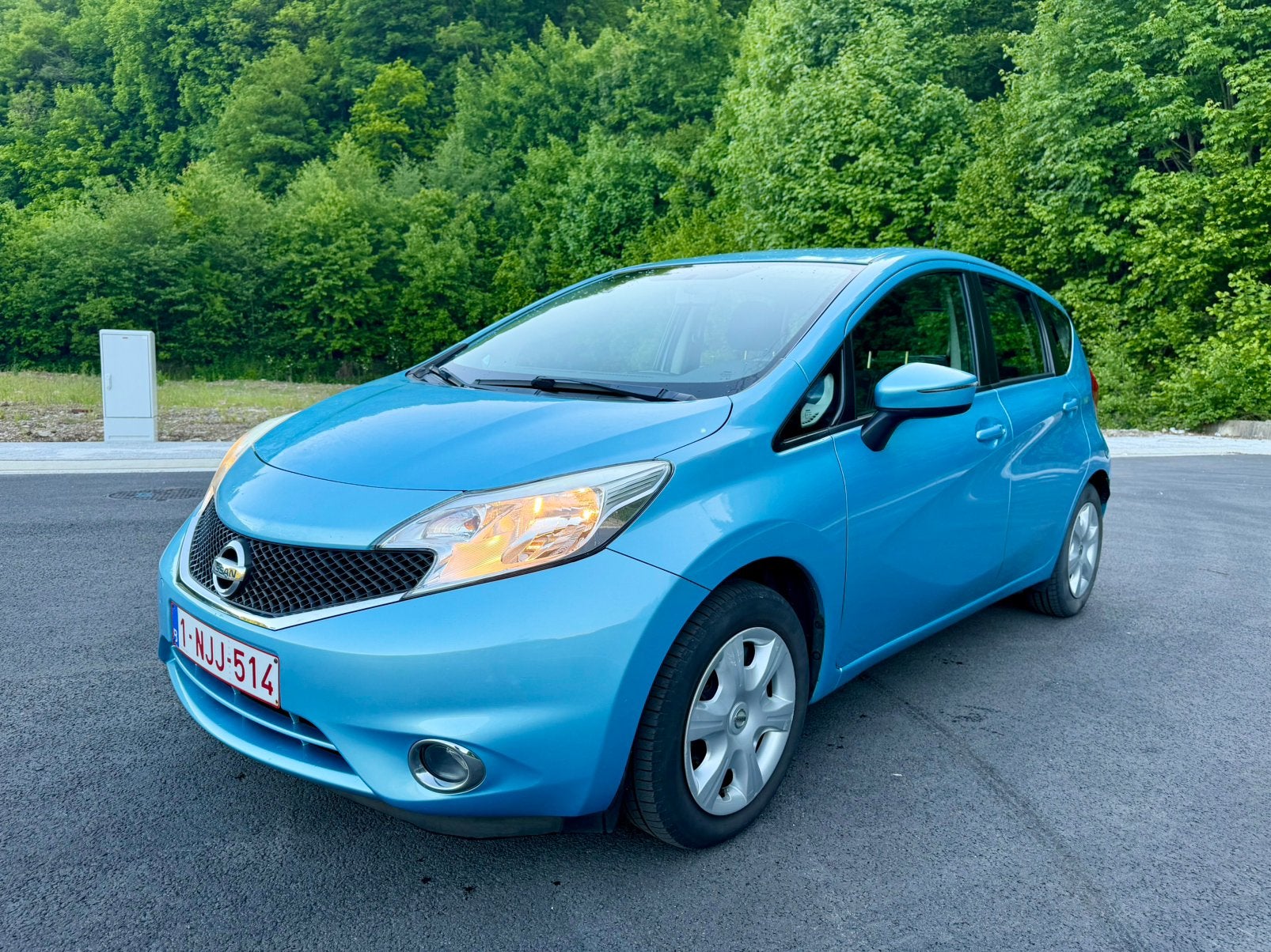 NISSAN NOTE 2017 EURO6B 160 KM AIRCONDITIONING..., Voorwielaandrijving, Stof, Blauw, 5 deurs