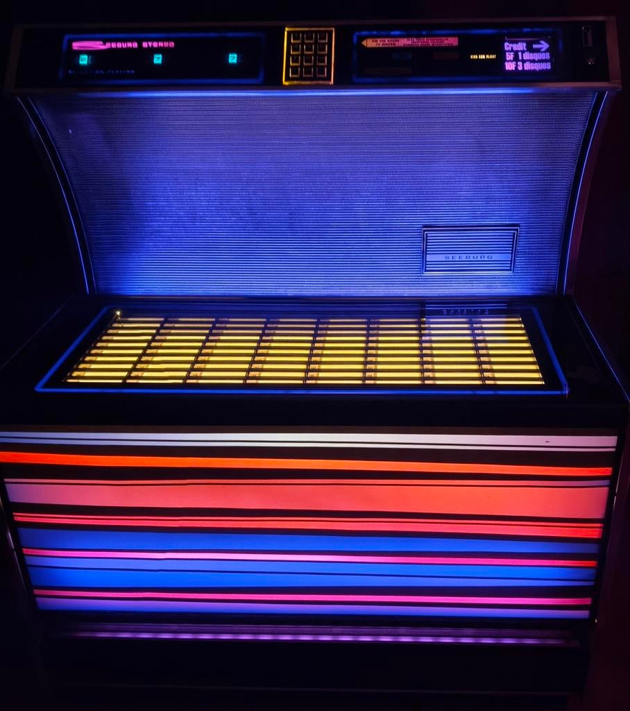 Jukebox seeburg 1972, Enlèvement, Seeburg