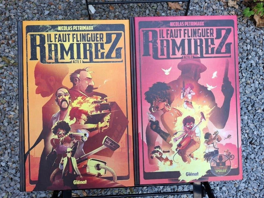IL FAUT FLINGUER RAMIREZ TOMES 1 ET 2 SERIE COMPLETE EO/REED, Livres, BD, Série complète ou Série, Enlèvement ou Envoi, Comme neuf