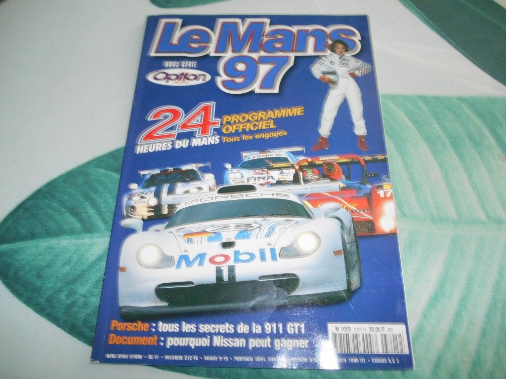 programme officiel du mans 1997, Livres, Enlèvement ou Envoi, Comme neuf