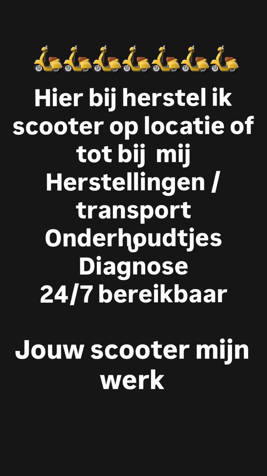 Scooter, Ophalen of Verzenden