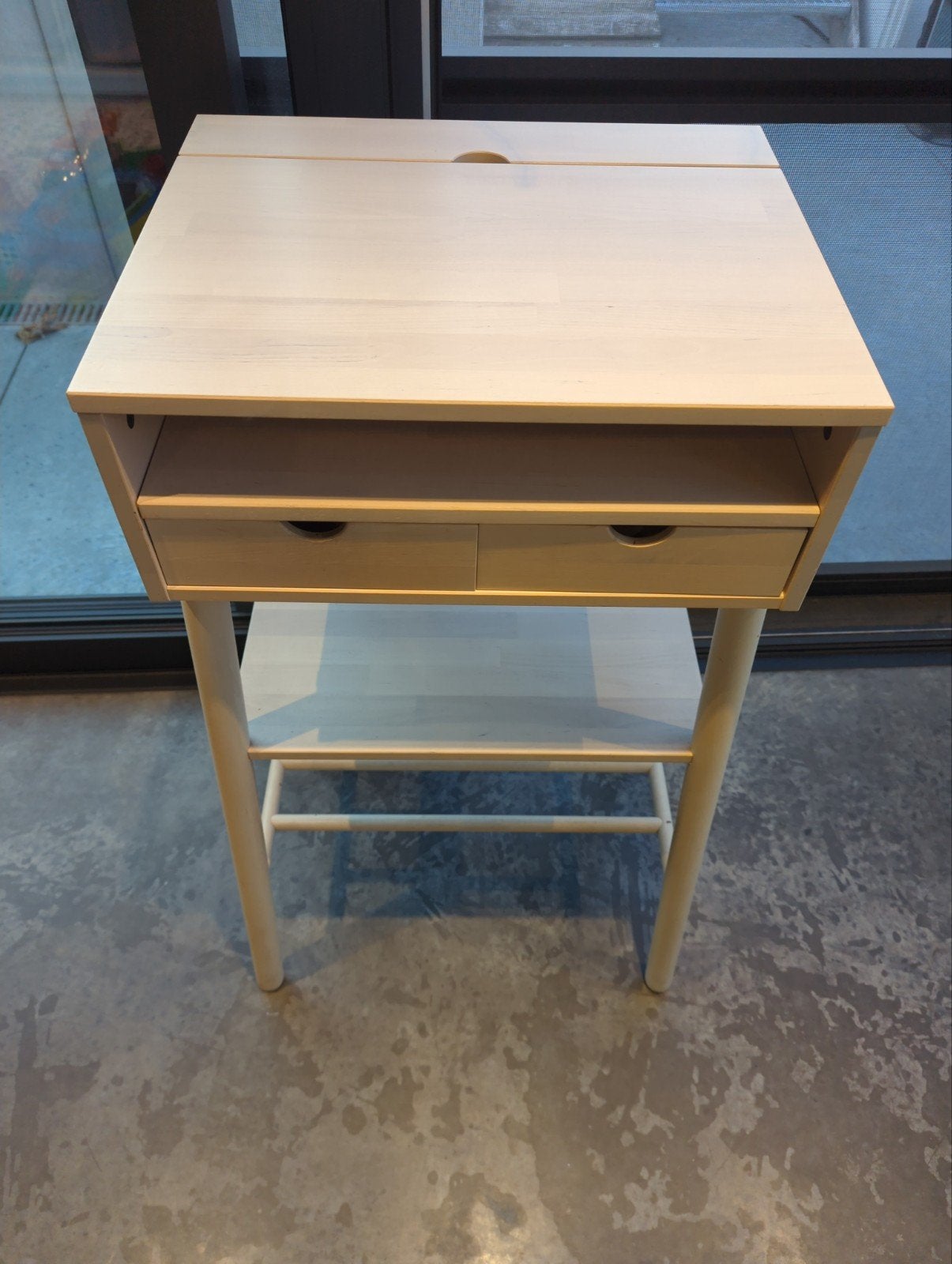 statafel / stabureau / standing desk, 70 cm ou plus, Moins de 45 cm, Enlèvement, Utilisé