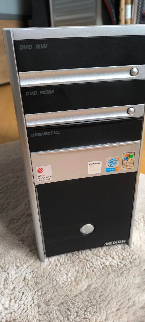 PC Retro Gaming 2004 - Medion Titanium MD 8083 XL, Informatique & Logiciels, Ordinateurs Vintage, Enlèvement