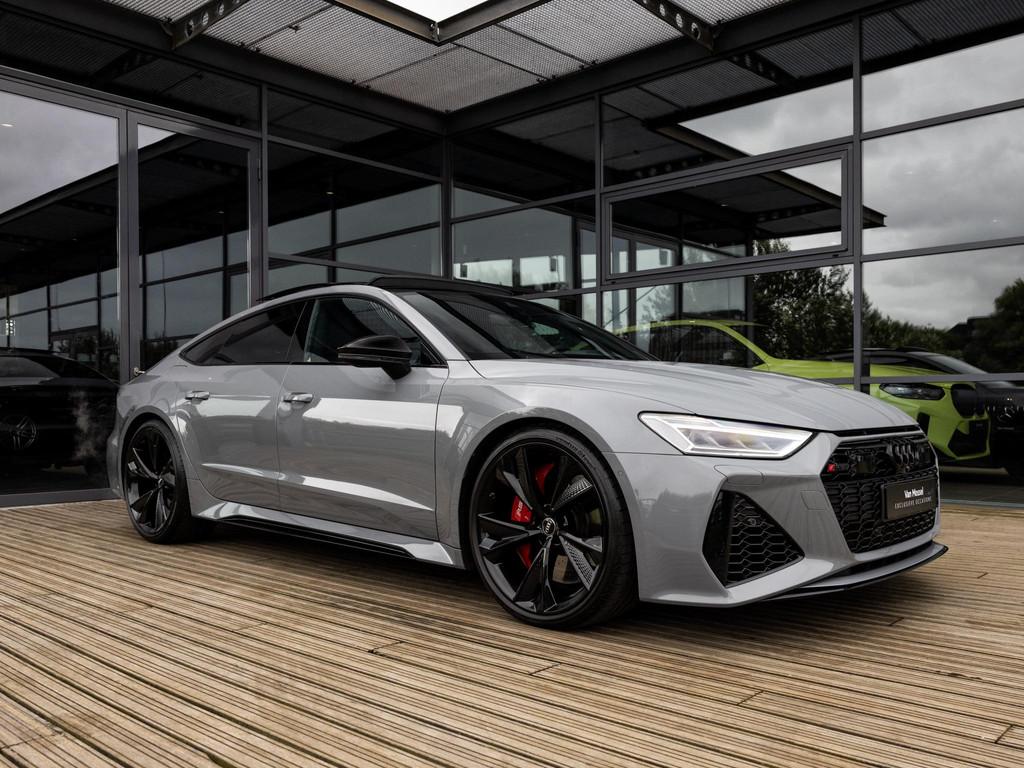 Audi RS7 A7 Sportback 4.0 TFSI RS 7 quattro | BLACK OPTIC |, Auto's, 4 zetels, Bedrijf, 441 kW, 2050 kg
