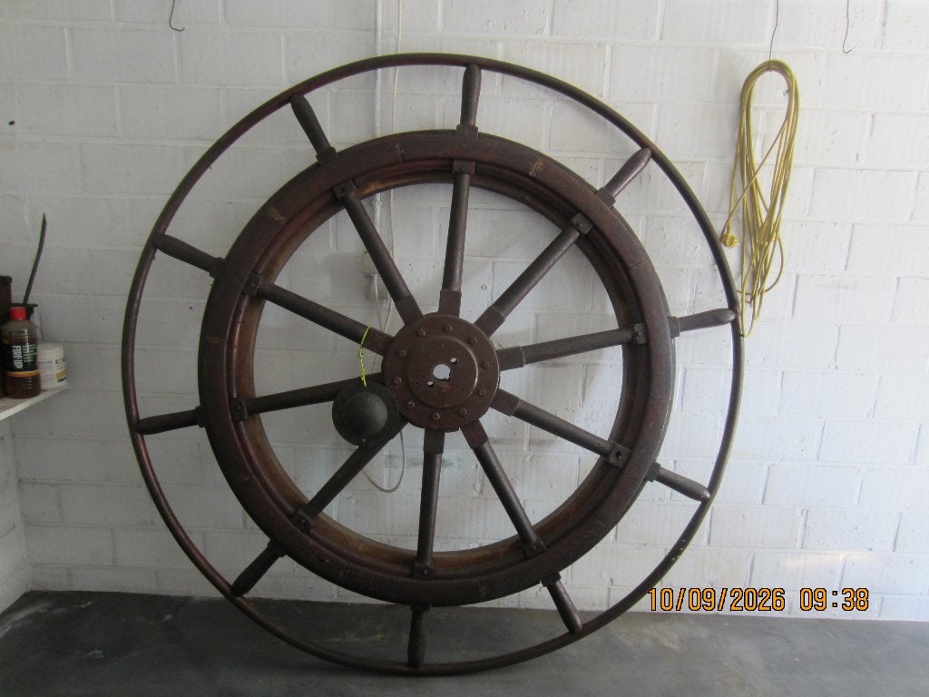 roer binnenschip, Verzamelen, Ophalen, Gebruikt, Motorboot, Gebruiksvoorwerp
