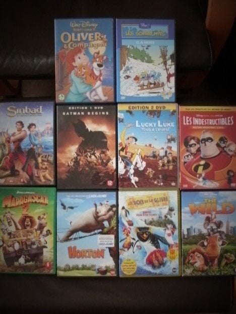 DVD dessins animés, Enlèvement ou Envoi, Utilisé, Dessin animé