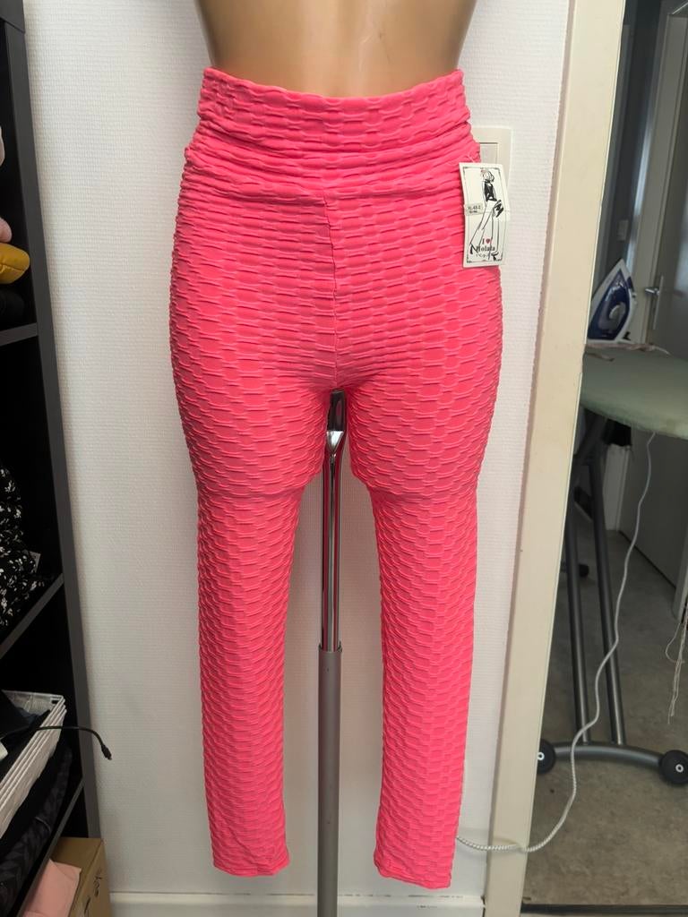 Legging sport rose neuf, Neuf, Enlèvement ou Envoi, Rose, Taille 36 (S)