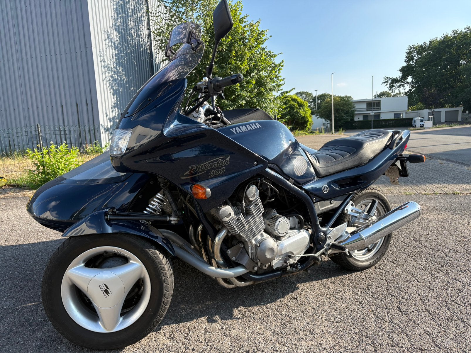 Yamaha diversion 900 zijspan kyrnos L4e, Gebruikt, 900 cc, Particulier