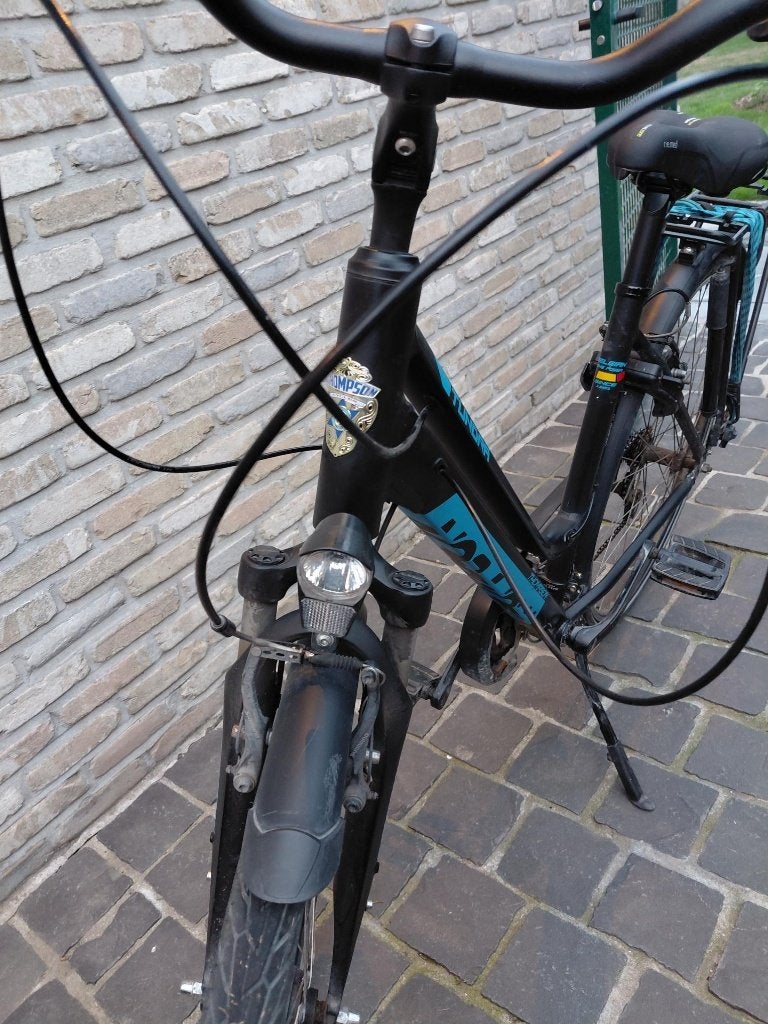 Damesfiets Thompson Tundra, Autres marques, Vitesses, Frein sur jante, Enlèvement