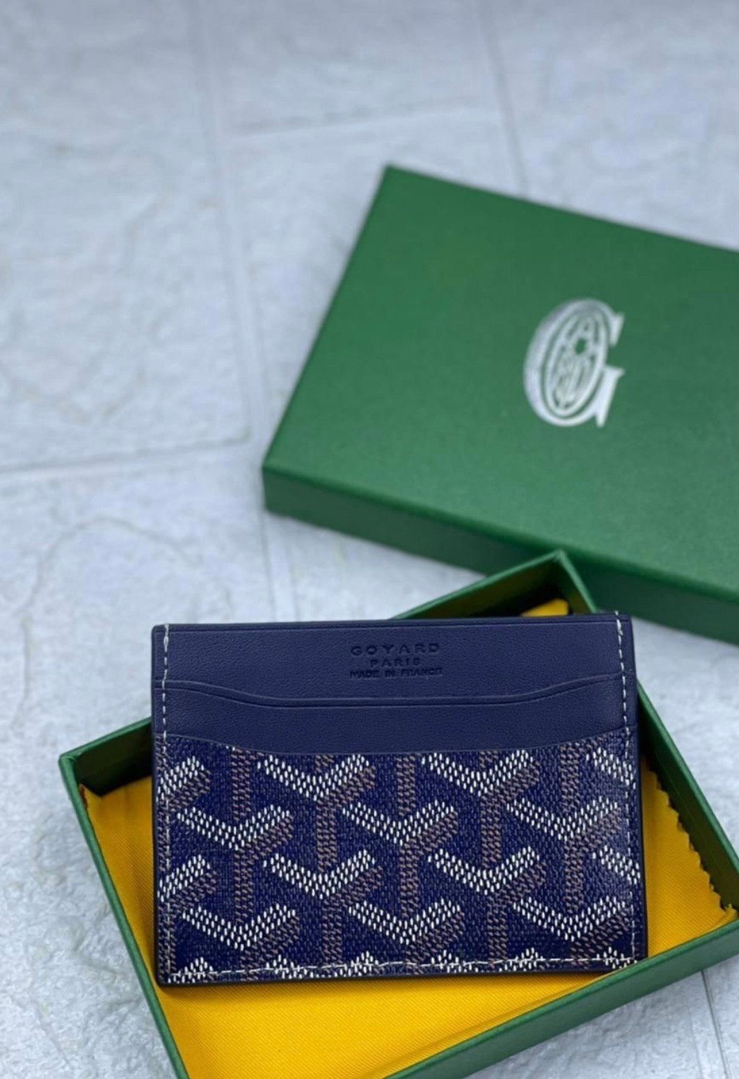 Goyard wallet blauw, Handtassen en Accessoires, Portemonnees, Ophalen of Verzenden, Nieuw, Blauw