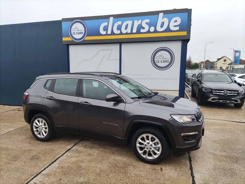 Jeep Compass 1.3Turbo/Longitude/Automaat/Navi/Cam/Bt/Cc/Trek, Autos, Jeep, Entreprise, Achat, Compass, ABS, Airbags, Air conditionné